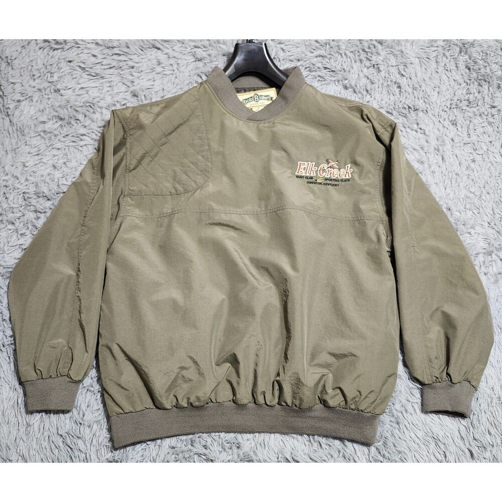 Bob Allen Shooting Jacket Adult Medium Green Elk Creek Hunt Club‎ Kentucky Mens